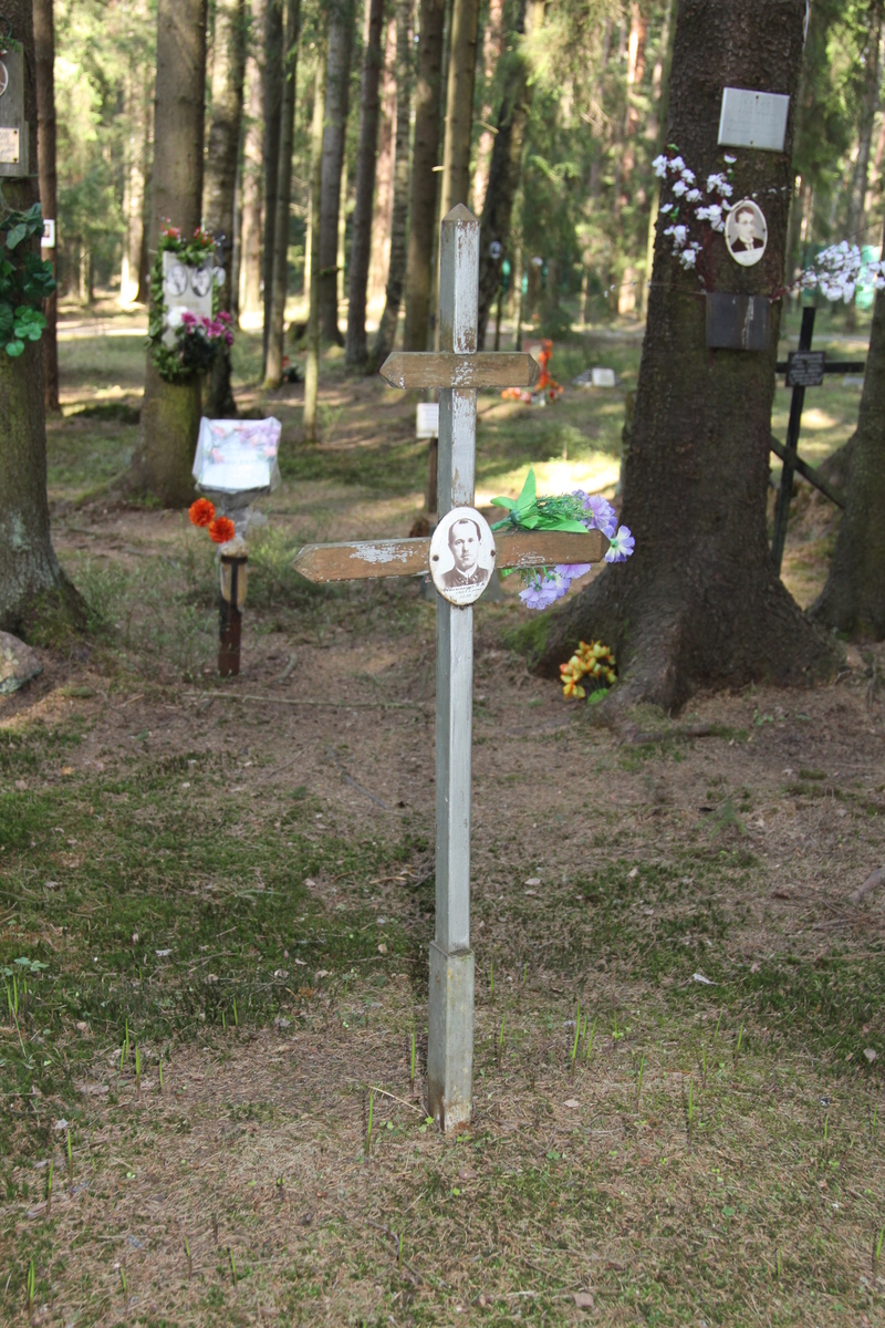 Памятный крест П. К. Шамшуру. Фото 18.05.2017
